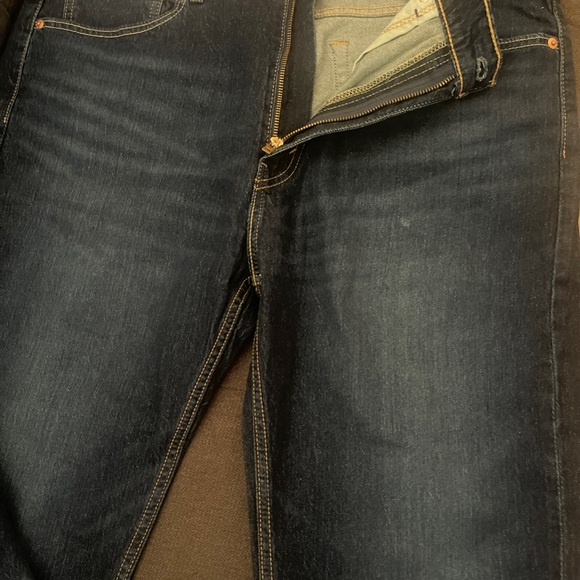 Levi's Blue Straight Jeans - Picture 7 of 8